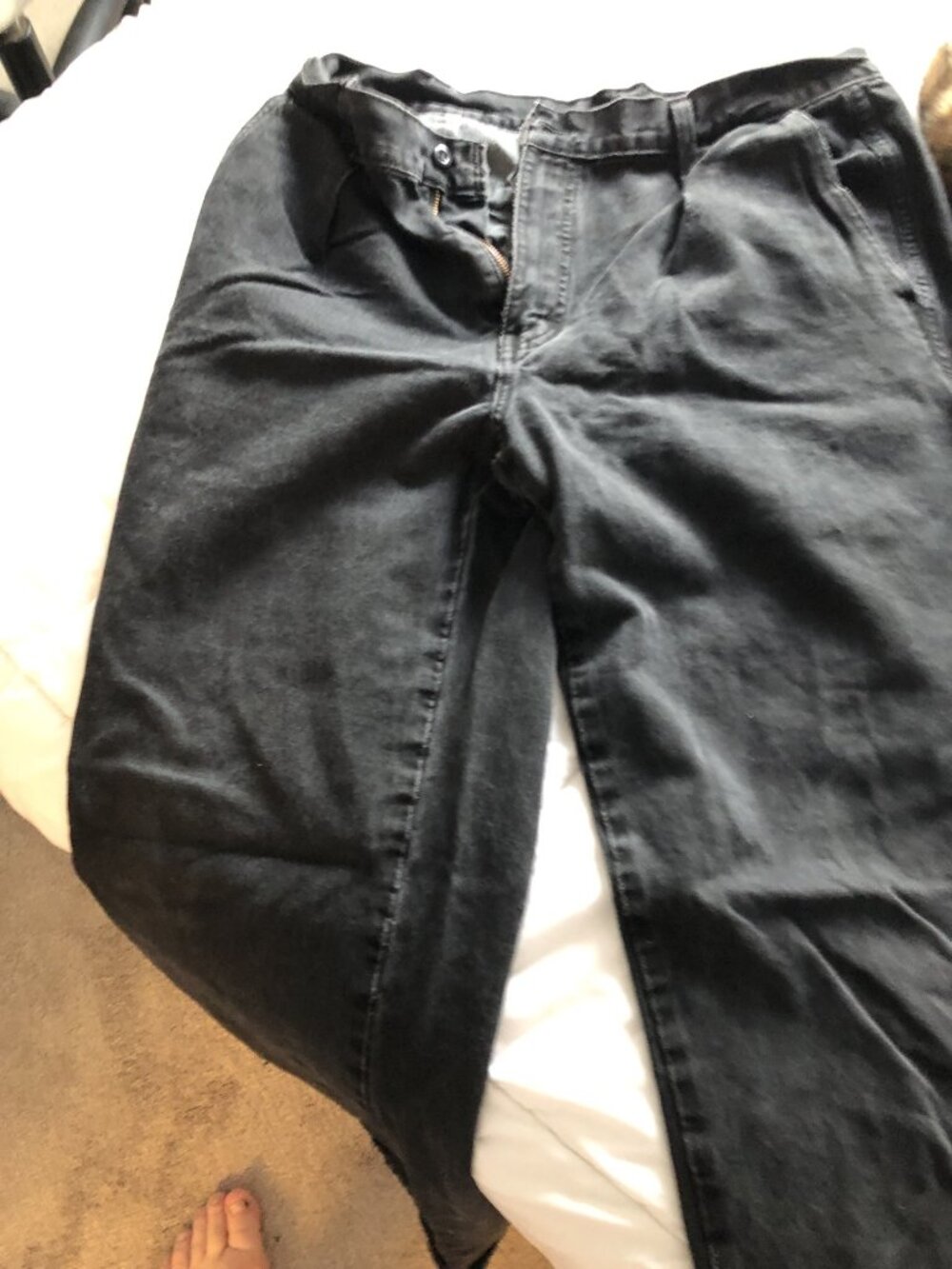 Club Monaco Black cotton pants